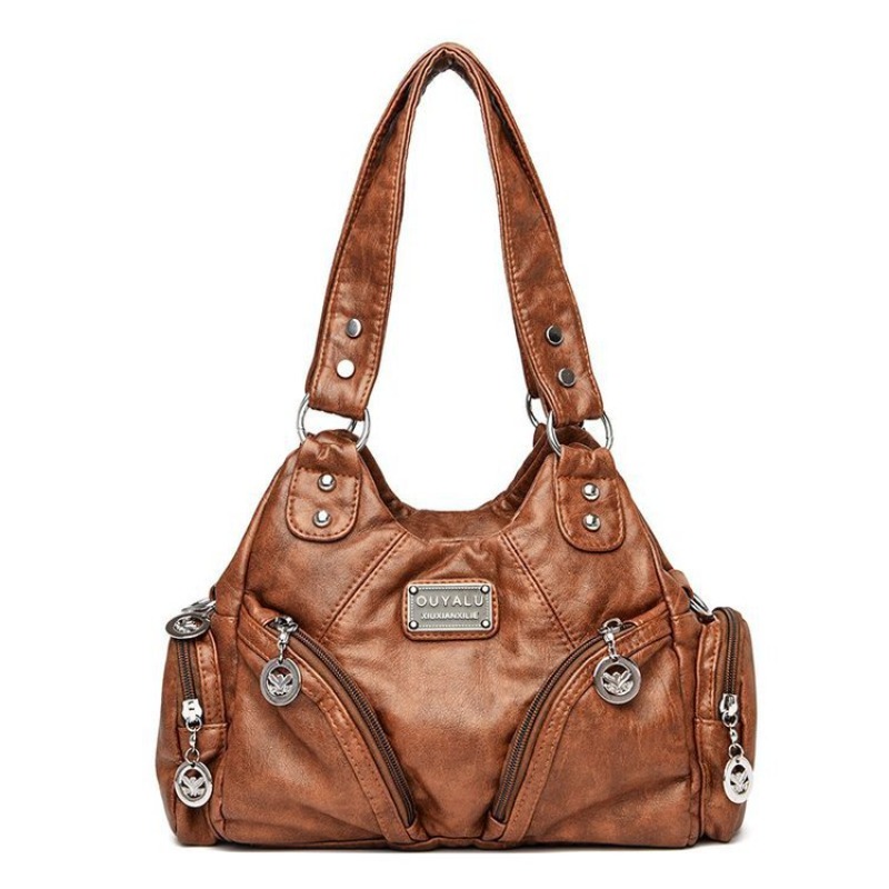 Women Bags Amazon - Grensoverschrijdende retro zachte lederen locomotieftas Nieuwe