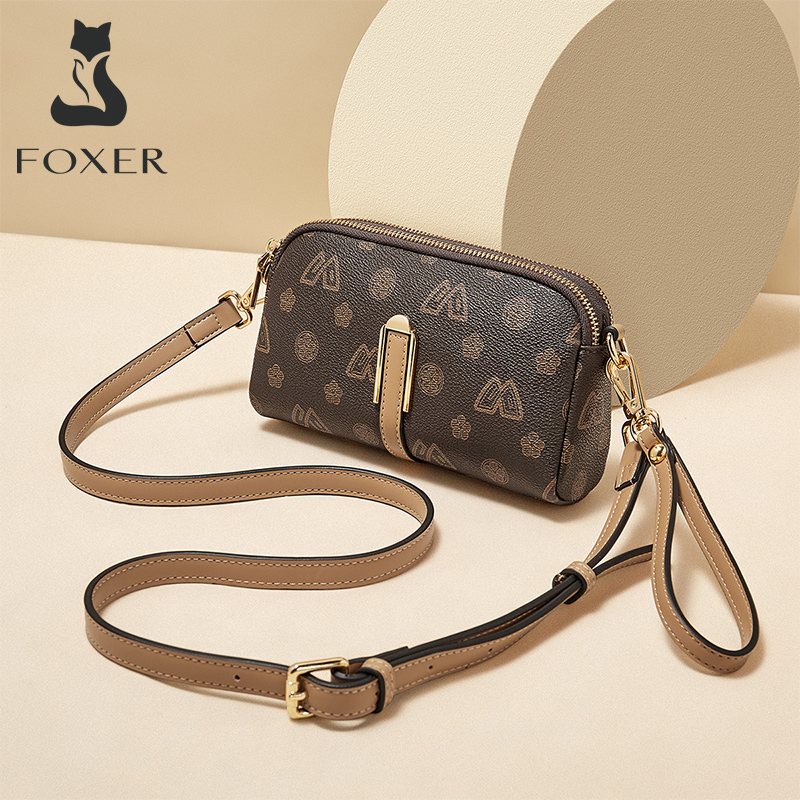 Women Bags Guess - FOXER Dames Kleine Crossbody Tas Schoudertas