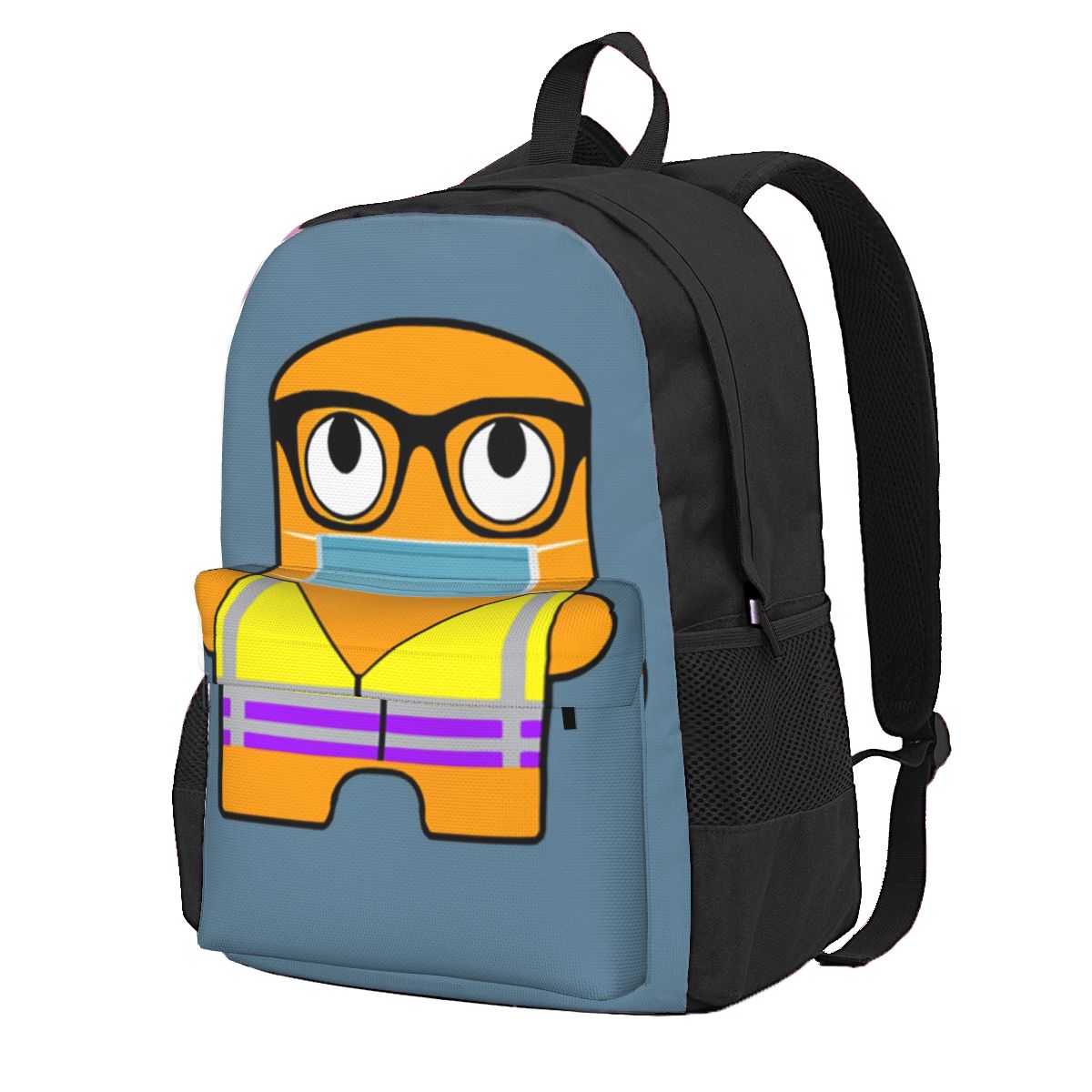 Women Bags Amazon - Amazon Smirk Face Klassieke studentenrugzak Schooltas