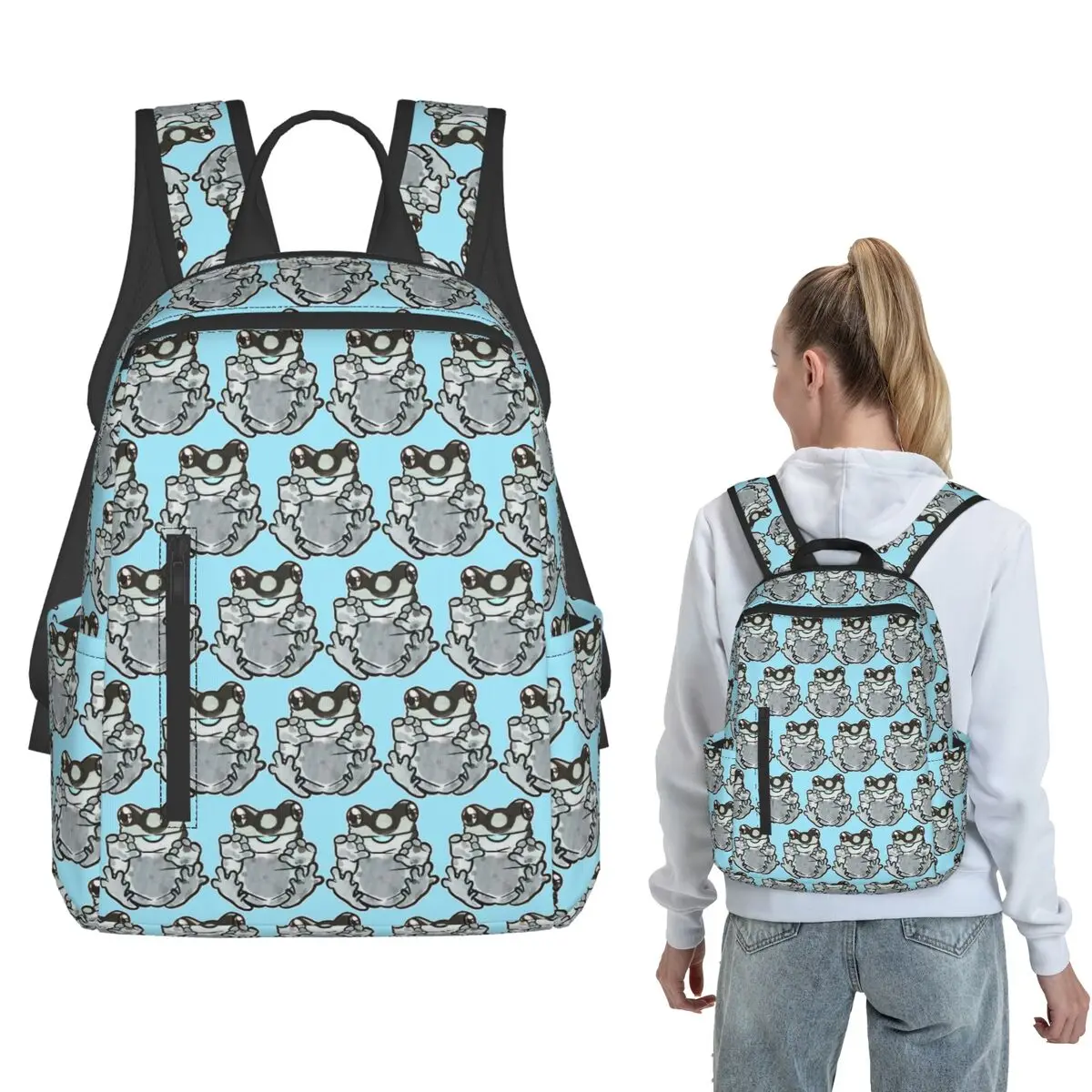 Women Bags Amazon - Amazon Milk Frog Blep-rugzak Grote capaciteit