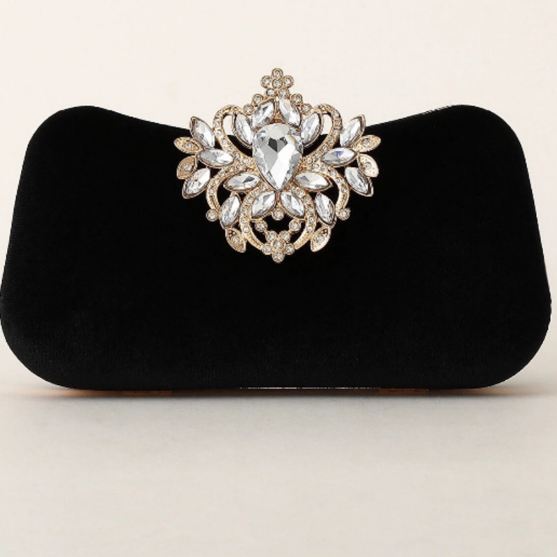 Donkergroene fluwelen clutch t - Women Bags On Sale recensie en prijs
