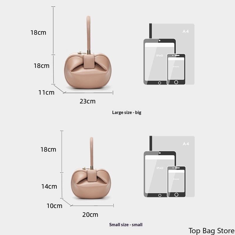 Dames handtas luxe echt leder  - Top Handle Structured recensie en prijs