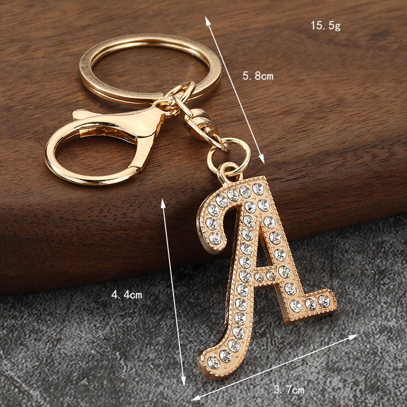 Metal 26 Letter Strass Sleutel - Women Bags Amazon recensie en prijs