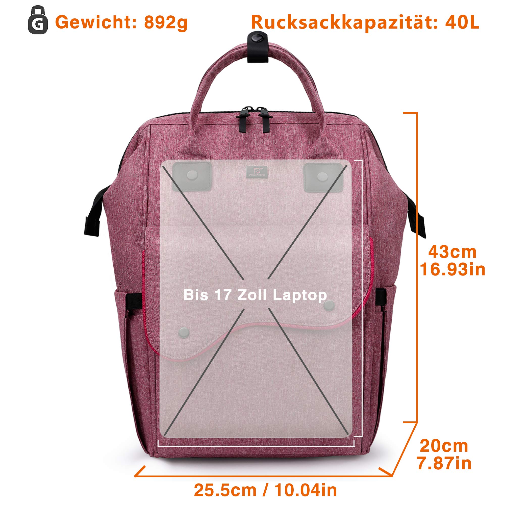 Pomelo Beste rugzak voor heren - Women'S Best Bags For Travel recensie en prijs