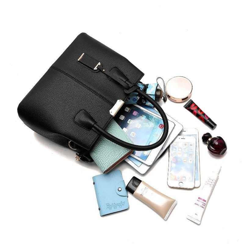 PU-lederen tas met handvat aan - Top Handle Structured recensie en prijs